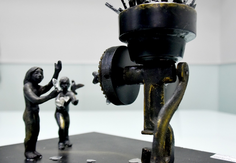 ELIGEN GANADOR  DEL CONCURSO DE ESCULTURA “SÍ AL DESARME, SÍ A LA PAZ”
